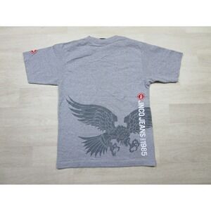 Vintage 90's Jnco Graphic T-Shirt (L) Crown Firebird Logo USA Skateboard Goth